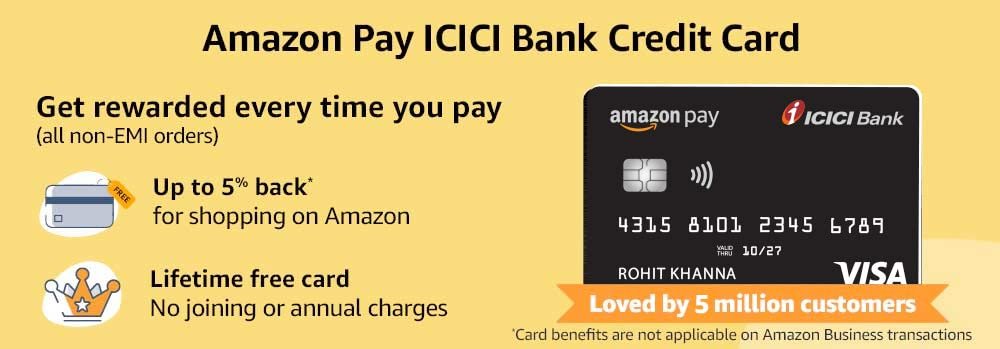 Amazon Pay ICICI Bank - Best Cashback Credit Card in 2024